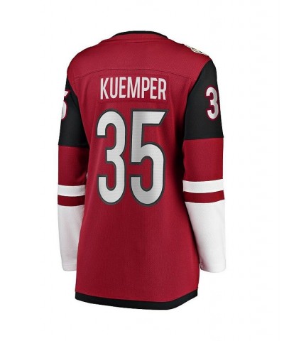 Women's Darcy Kuemper Garnet Arizona Coyotes Home Premier Breakaway Player Jersey Garnet $52.80 Jersey