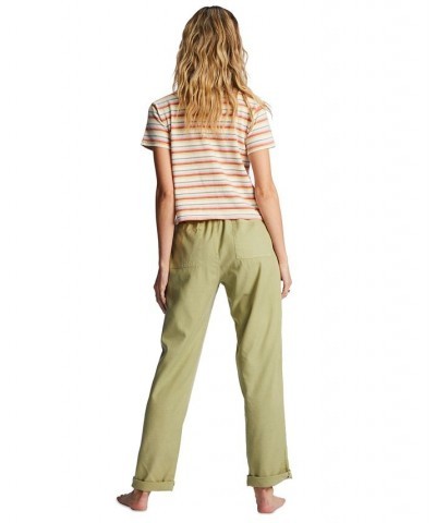 Juniors' Beachy Keen Pants Green $24.95 Pants