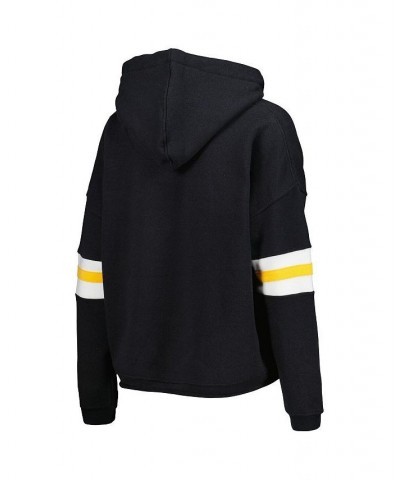 Women's Black Iowa Hawkeyes Super Pennant Pullover Hoodie Black $40.00 Sweatshirts