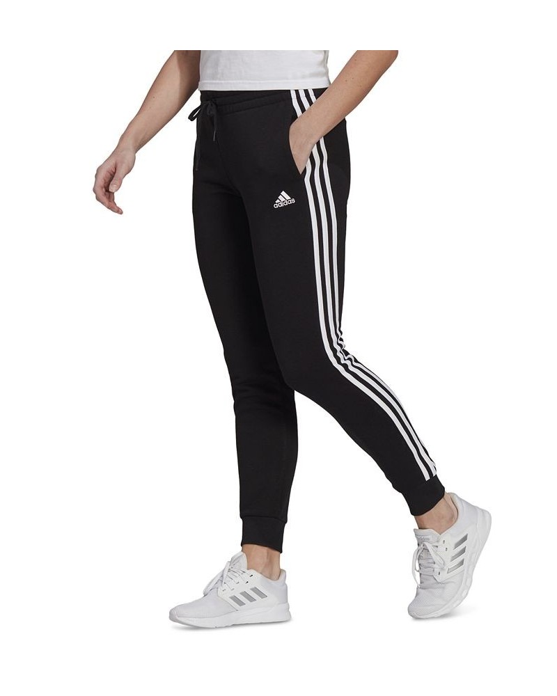 Women's 3-Stripe Cotton Fleece Sweatshirt & Jogger $20.40 Sweatshirts