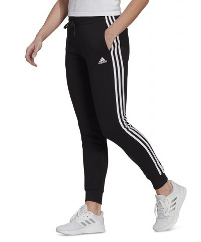 Women's 3-Stripe Cotton Fleece Sweatshirt & Jogger $20.40 Sweatshirts