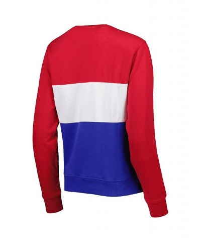 Women's Royal Red New England Patriots Color Block Pullover Sweatshirt Royal, Red $36.75 Sweatshirts