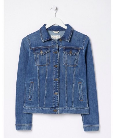 Women's Tasha Denim Jacket Blue $46.92 Jackets