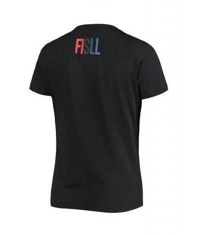 Women's Black LA Clippers Social Justice Team T-shirt Black $22.50 Tops