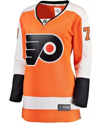 Women's Carter Hart Philadelphia Flyers Orange Home Premier Breakaway Player Jersey Orange $62.70 Jersey