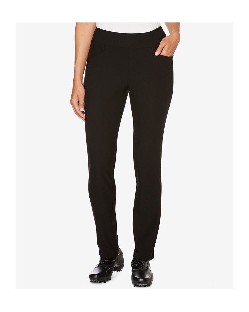 High-Rise Pull-On Golf Pants Black $24.42 Pants