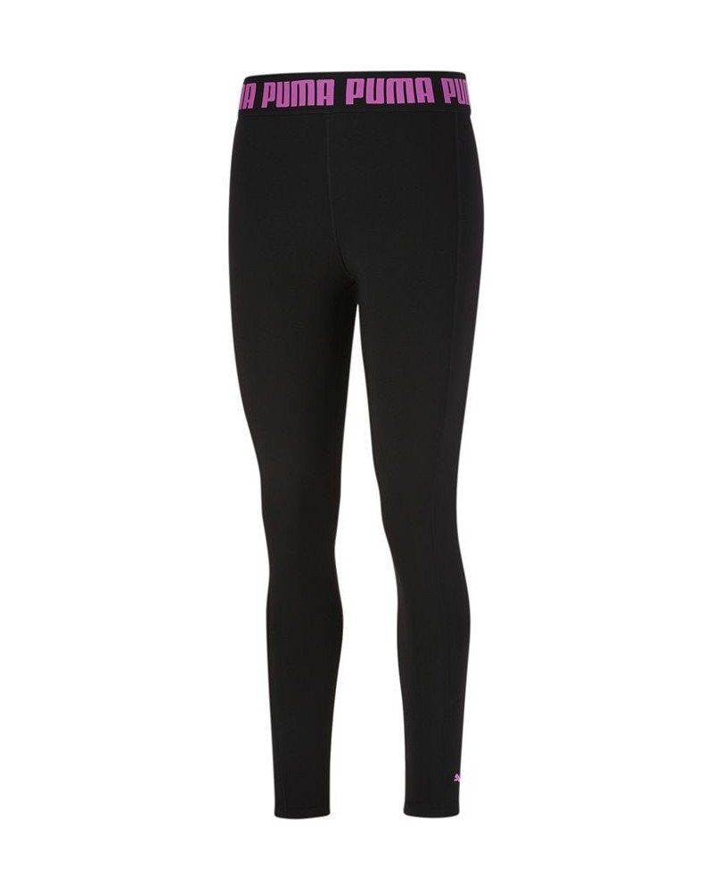 Women's Strong Training Leggings Puma Black-electric Orchid $19.61 Pants