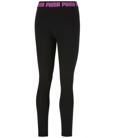 Women's Strong Training Leggings Puma Black-electric Orchid $19.61 Pants