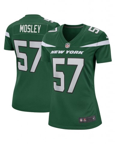 Women's C.J. Mosley Gotham Green New York Jets Game Player Jersey Green $46.20 Jersey