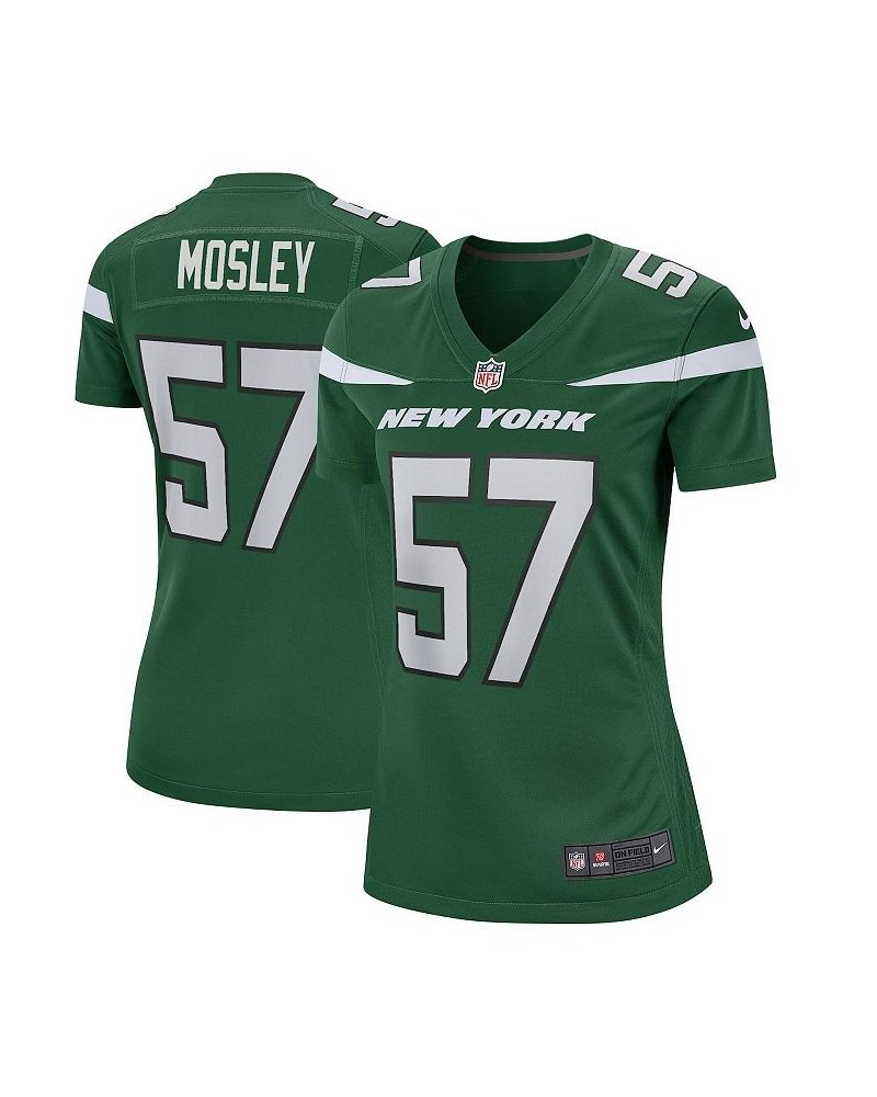 Women's C.J. Mosley Gotham Green New York Jets Game Player Jersey Green $46.20 Jersey