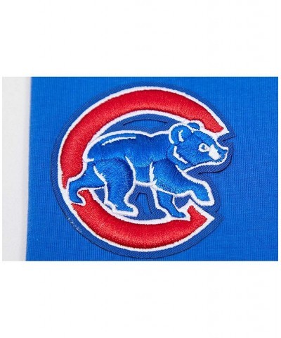 Women's Royal Chicago Cubs Classic Team Boxy Cropped T-shirt Blue $23.00 Tops