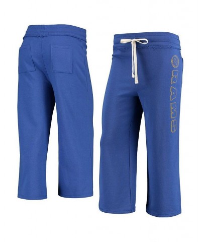 Women's Royal Los Angeles Rams Cropped Pants Royal $31.50 Pants