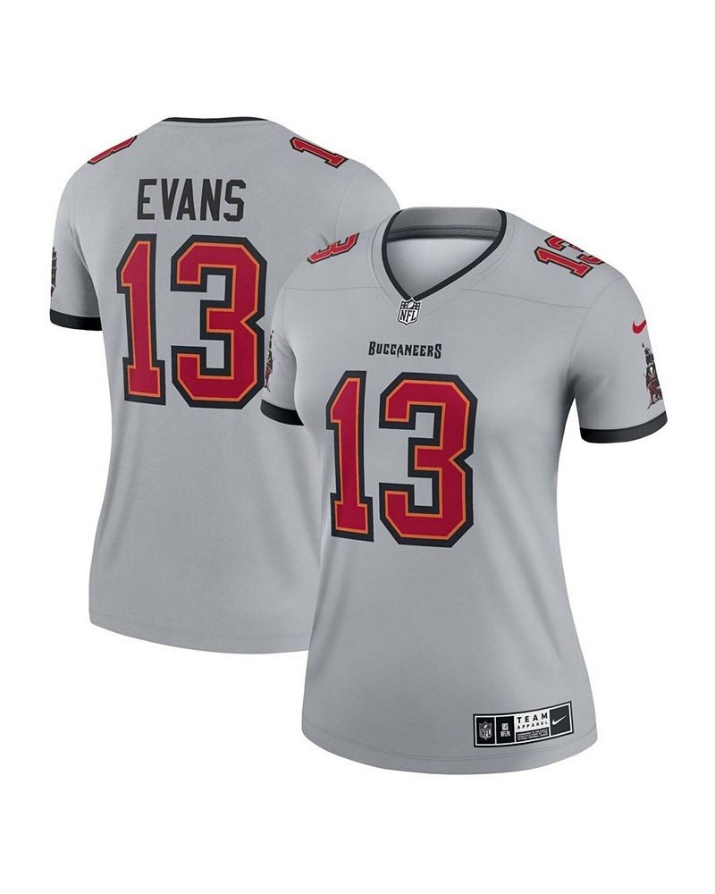 Women's Mike Evans Gray Tampa Bay Buccaneers Inverted Legend Jersey Gray $39.60 Jersey