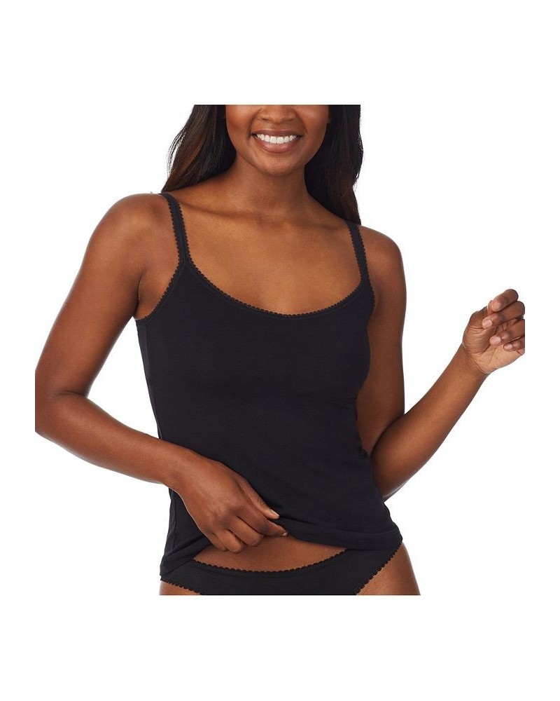 Women's Cabana Cotton Reversible Cami Black $14.60 Lingerie