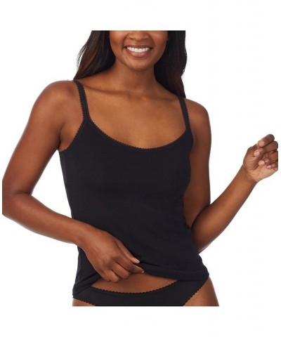 Women's Cabana Cotton Reversible Cami Black $14.60 Lingerie