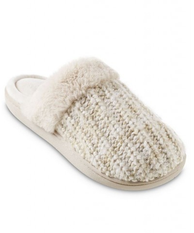 Women's Sweater Knit Sheila Clog Slippers Sand Trap $11.44 Shoes