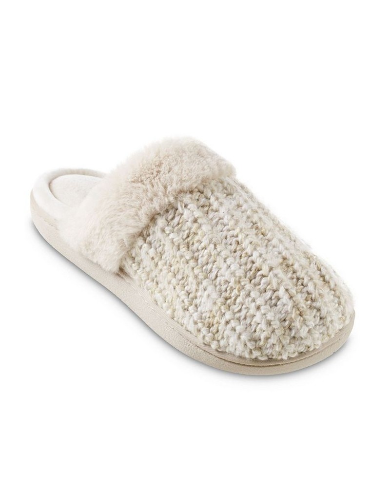 Women's Sweater Knit Sheila Clog Slippers Sand Trap $11.44 Shoes