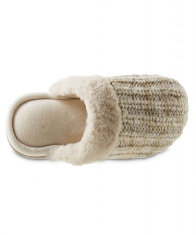 Women's Sweater Knit Sheila Clog Slippers Sand Trap $11.44 Shoes