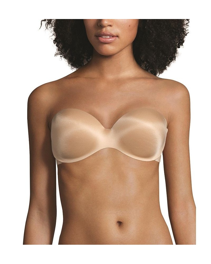 Strapless Extra Coverage Shaping Underwire Bra 9472 Tan/Beige $30.16 Bras