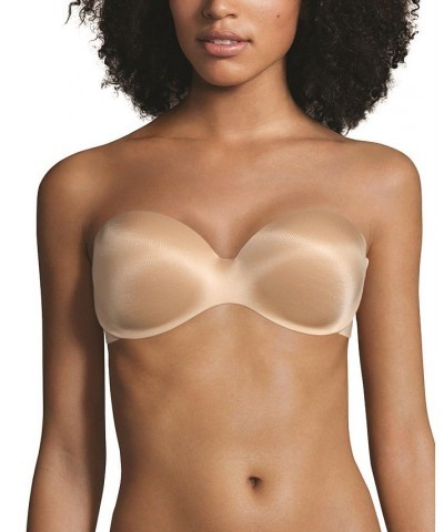 Strapless Extra Coverage Shaping Underwire Bra 9472 Tan/Beige $30.16 Bras