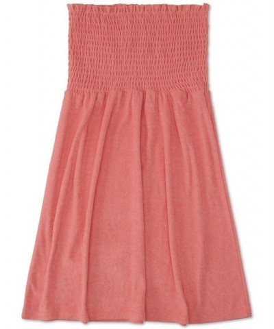 Juniors' La Bamba Strapless Dress Tea Rose $30.00 Swimsuits