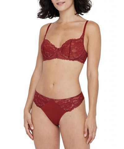 Women's Minx Balconette T-Shirt Bra 322100 Red $22.26 Bras