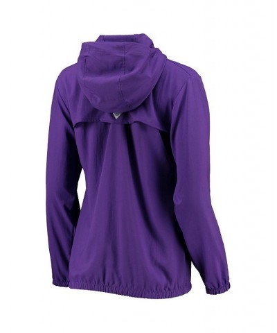 Women's Purple LSU Tigers Tamiami Sun-Protection Omni-Wick Pullover Hoodie Purple $32.00 Sweatshirts
