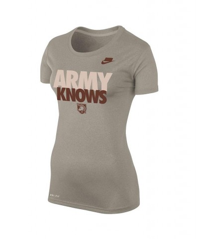Women's Light Brown Army Black Knights Rivalry Army Knows T-shirt Light Brown $20.70 Tops