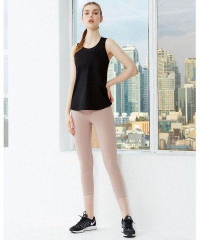 Atlas Laser Cut Mesh Tank for Women Black $41.34 Tops