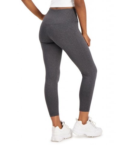 On Repeat Crossover-Waist 7/8th Length Legging Gray $12.53 Pants