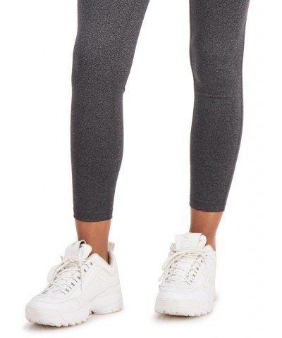 On Repeat Crossover-Waist 7/8th Length Legging Gray $12.53 Pants