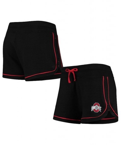 Women's Heathered Black Ohio State Buckeyes Lil Sebastian Shorts Heathered Black $22.67 Shorts