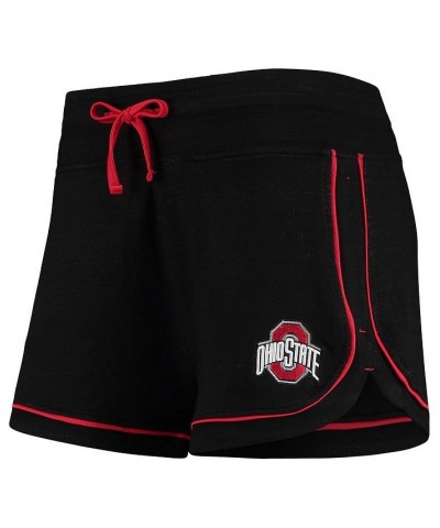 Women's Heathered Black Ohio State Buckeyes Lil Sebastian Shorts Heathered Black $22.67 Shorts