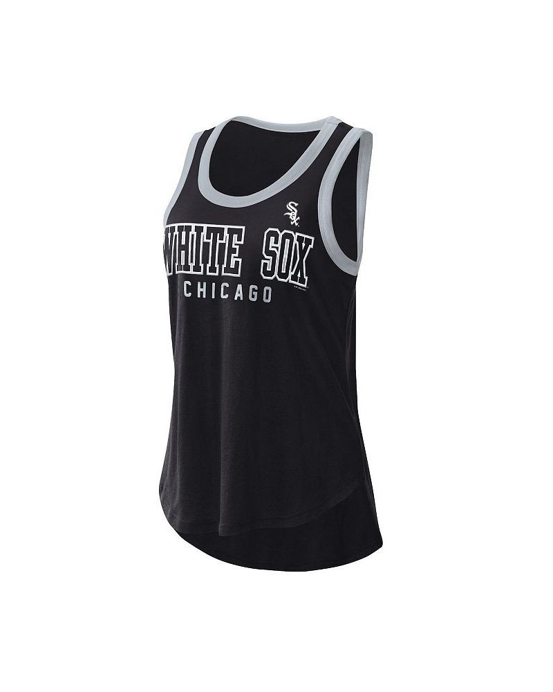 Women's Black Chicago White Sox Clubhouse Tank Top Black $14.70 Tops