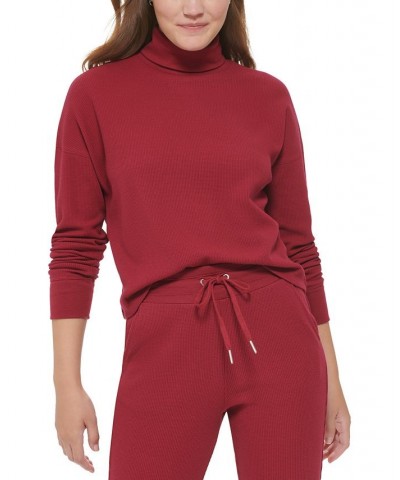 Women's Long Sleeve Turtleneck Stardust $17.38 Tops