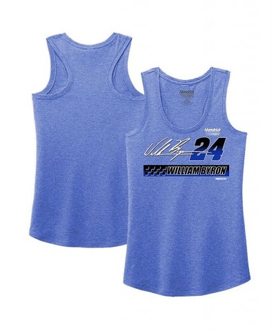 Women's Royal William Byron Racerback Tank Top Royal $18.48 Tops