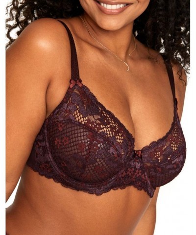 Cinthia Women's Plus-Size Unlined Full Coverage Bra Brown $25.47 Bras