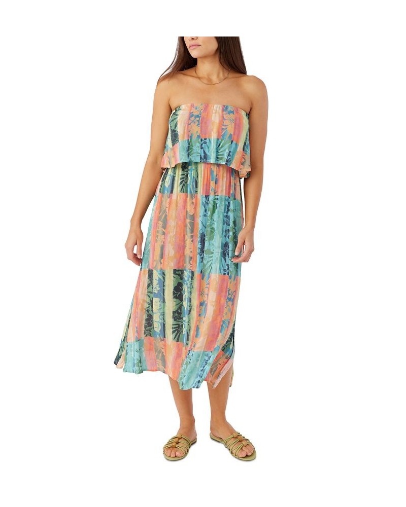 Juniors' Koia Strapless Casual Dress Multi $38.96 Dresses