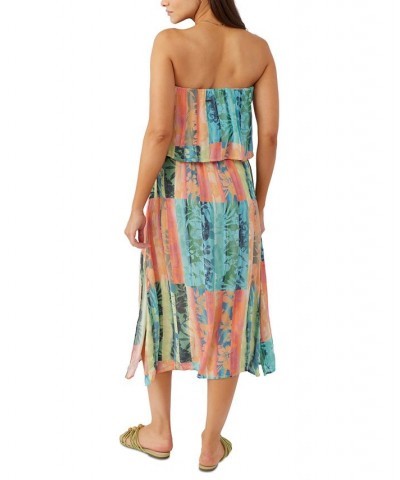 Juniors' Koia Strapless Casual Dress Multi $38.96 Dresses