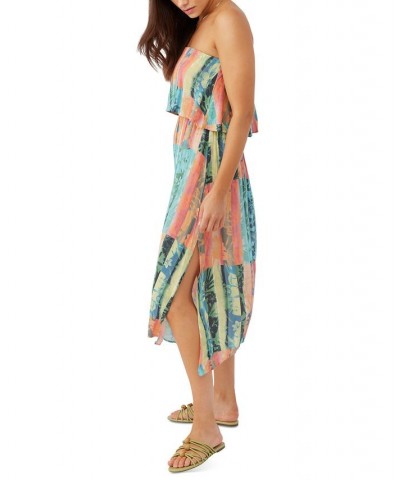 Juniors' Koia Strapless Casual Dress Multi $38.96 Dresses