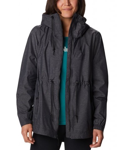 Women's Lillian Ridge Shell Waterproof Rain Jacket Black $49.49 Jackets