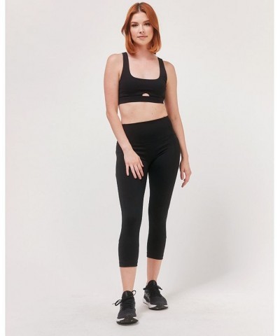 Daily Active Ventiflo Crop Leggings 21" for Women Black $35.64 Pants