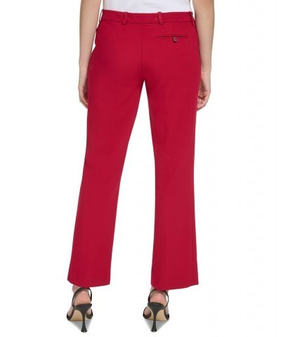 Petite Modern Fit Straight-Leg Pants Cranberry $28.34 Pants