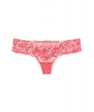 Cinthia Women's Thong Panty Pink $13.22 Panty