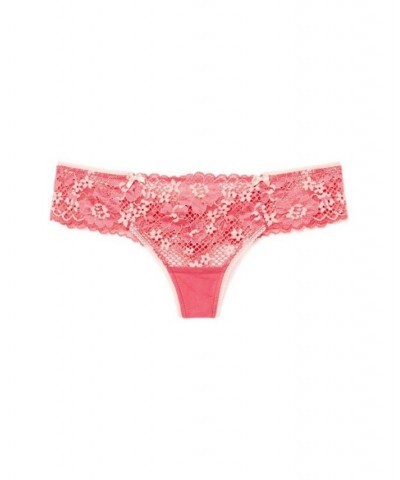 Cinthia Women's Thong Panty Pink $13.22 Panty