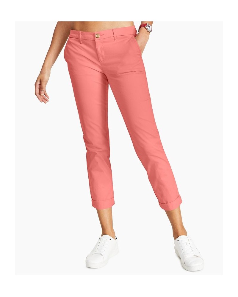 Women's Rope Roll-Tab Shirt & Hampton Chinos Geranium $26.09 Tops