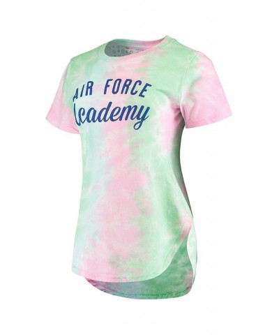 Women's Air Force Falcons Bay Tie Dye T-shirt White $22.08 Tops