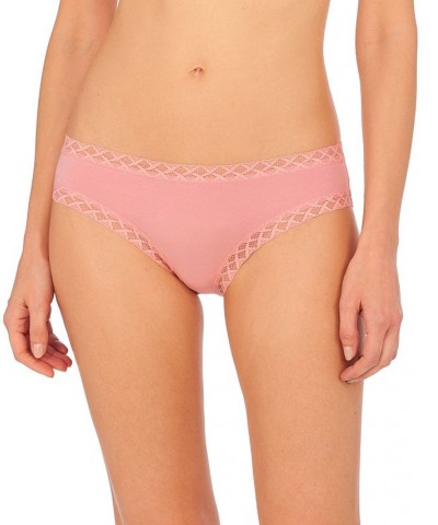 Bliss Lace-Trim Cotton Brief Underwear 156058 Blossom $11.66 Underwears