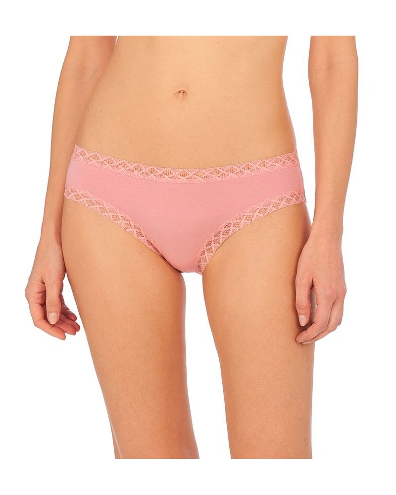 Bliss Lace-Trim Cotton Brief Underwear 156058 Blossom $11.66 Underwears