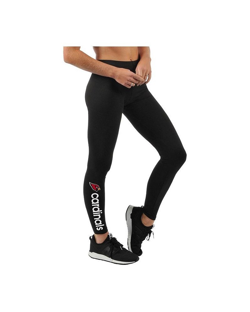 Women's Black Arizona Cardinals Post Season Leggings Black $26.09 Pants